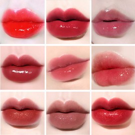 10Pcs Pearl and Shimmer Mini Lip Gloss Kit Shinny Moisturizing Liquid Lipsticks Mirror Lip Stain Waterproof Lip Plumper Silky Lip Tint Long Lasting Lip Glaze Valentines Day Gifts for Women and Girls