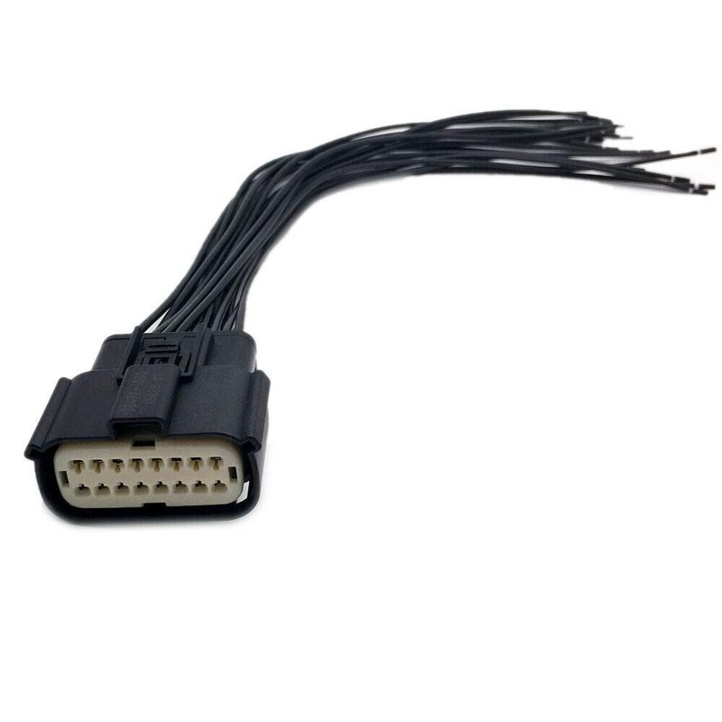ALLMOST Conector de faros delanteros para Jeep 2014-18 Grand Cherokee
