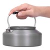 1.6L Portable Camping Coffee Tea Pot Outdoor Fishing Hiking Barbecue