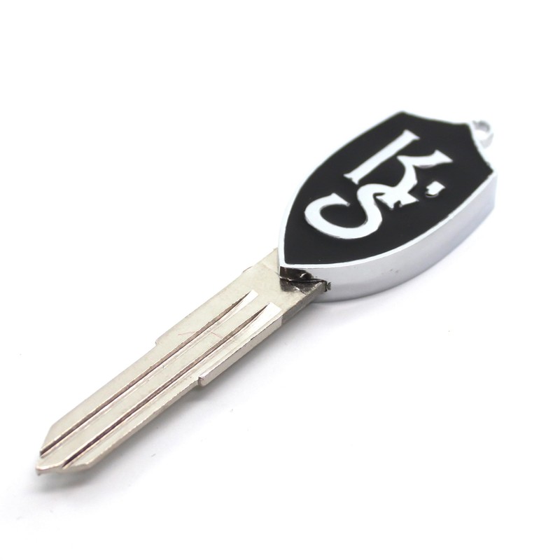 Rotary13B1 Silvia K's Key Blank in Black Enamel for Ignition