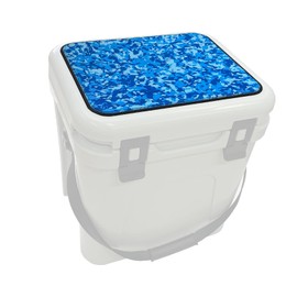 Hjdeck Cooler Pad for YETI Roadie 24 Cooler Seat Cushion Soft Self-Ahesive Cooler Pad Accessory - Dark Brown