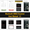 FlyroadUp OBD2 Scanner Bluetooth for iPhone iOS Android OBDII Diagnostic
