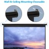 SEGAWE Projection Screen 100 Inch 16:9 Pull Down Projector Screen