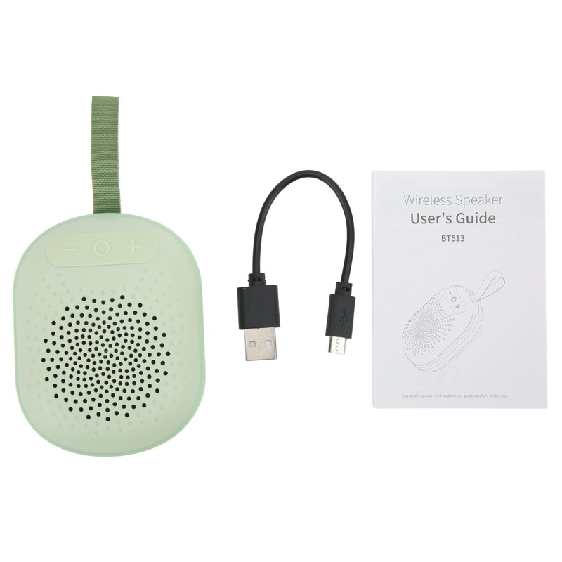 Portable Wireless Speaker with Lanyard IPX4 Waterproof RGB Light 2