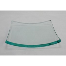 Glass Grande Vetro Square Plate SS (gv1511)