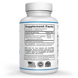 Berberine Complex HCL 500mg | Special Formula with Melon Fruit and Banaba Leaf | Non-GMO | 60 Capsules