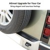 Car Inner Rear Trunk Bumper Guard Plate Bumper Protector Guard