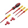 BGS VDE Screwdriver Set with Interchangeable Blades 8 Pieces