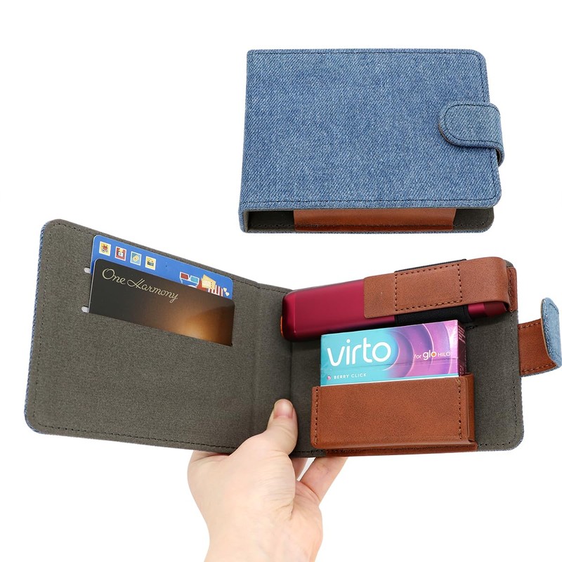 CaseGuiderグローヒーロケース glo Hiloケース 最新型glo hilo用カバー 電子タバコケース シンプル スッキリ 加熱式たばこケース ヒートスティック収納