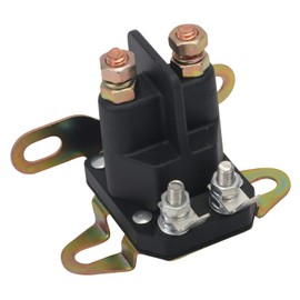 RAJBMT 435-435，12V Starter Solenoid Fit for Riding Lawn Mower Tractor Cub Cadet， 4 Pole Starter Relay Compatible with Husqvarna 109946 MTD,Briggs & Stratton 5410K,Craftsman, John Deere