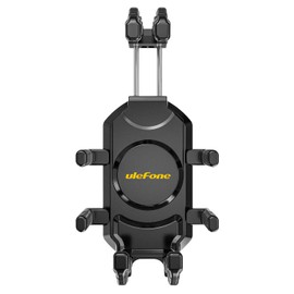 Ulefone Armor Mount Pro (AM02), Smartphone Mount for Bicycle, Cell Phone Holder for Motorcycle, Mobile Phone Mount for Scooter, for Phones from 6.1" - 7.2", max. 1.22" Thickness