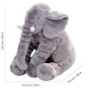 Ryttir 24 Inch Fuzzy Large Elephant Stuffed Animal, Soft Stuffed