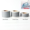 NOZUONO High Visibility Iron On Silver Reflective Heat Transfer Vinyl