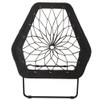 Impact Canopy 460070002 Hex Portable Folding Bungee Chair, Black