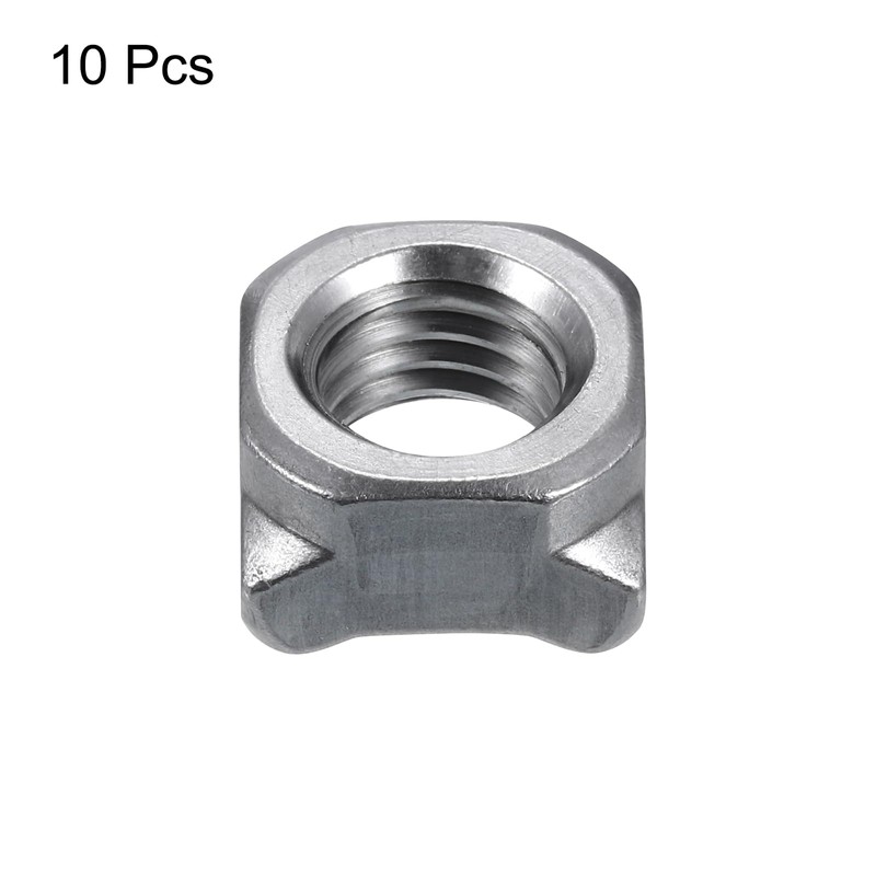 QUARKZMAN Welding Nuts M12-1.25 Square UNC Machine Screw Carbon Steel