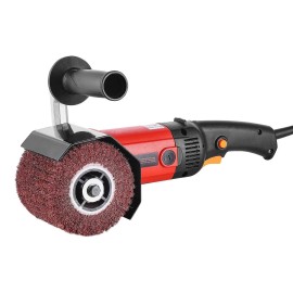 VEVOR Burnishing Polishing Machine 1200W 6-Speed Electric Metal Polisher 4 Wheel