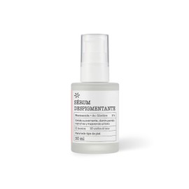Sérum Facial Despigmentante con Ácido Glicólico 5 y Niacinamida 5, 30 ml, Ilumina y Unifica el Tono, para Todo Tipo de Piel                           