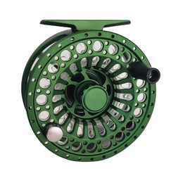 Z Aventik ECO Cassette CNC Machined Aluminium 5/7 Fly Reel with Two Extra Spools (Green)