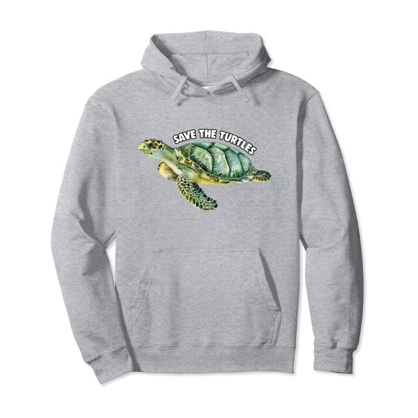 Save The Turtles Pullover Hoodie