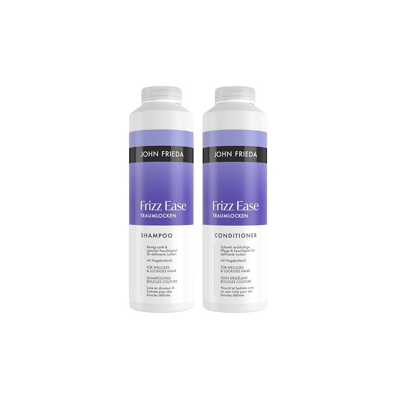 John Frieda Dream Curls Set - Shampoo, 500 ml &
