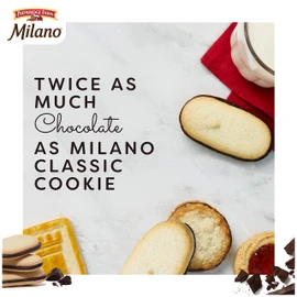 Pepperidge Farm Milano Double Dark Chocolate Cookies, 7.5 OZ Bag (15 Cookies)