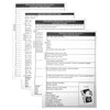 IQ Company Unisex's Ideal Compact Logbook Refill, Mixed, Large