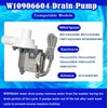 W10906604 Washer Drain Pump Assembly Replacement for Whirlpool Kenmore Amana