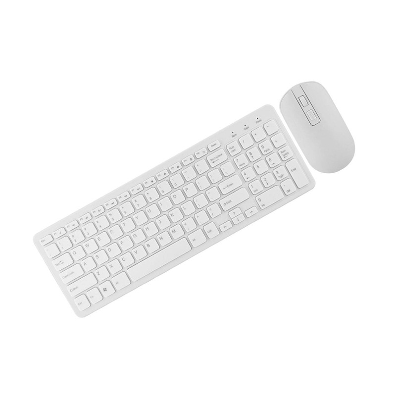 108 Keys MultiFunctional 2.4G Wireless Keyboard Mouse Combo High Sensitivity