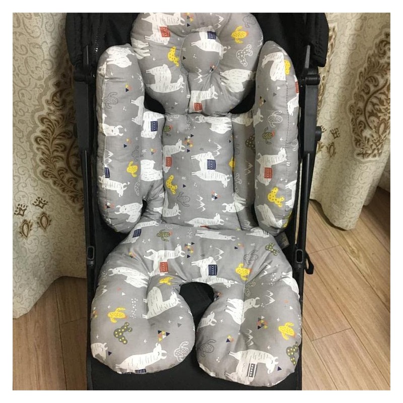 Baby Stroller Cushion Seat Liner Cotton Pushchair Seat Pads Universal