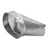 HVAC Premium Galvanized Round Stack Boot | Stack Boot 12"