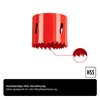 kwb 5 Pieces HSS Bi-Metal Hole Saw Set, Diameter 25,