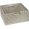Sorbus Storage Box Woven Basket Bin Container Tote Cube Organizer