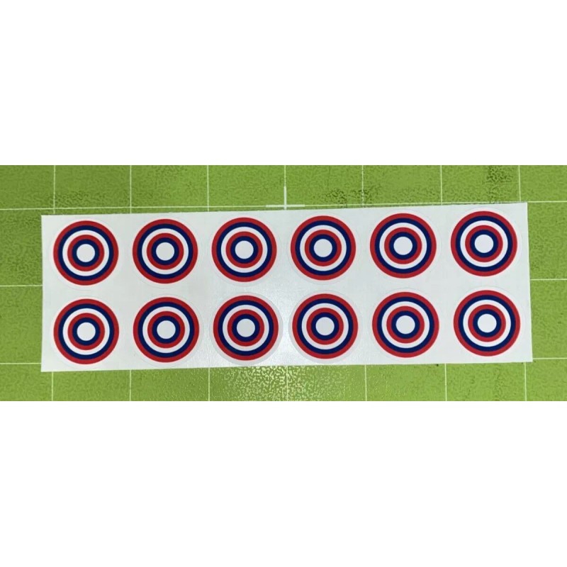 Williams Bally, Williams, Gottlieb Vinyl Pinball Target Stickers/Decal