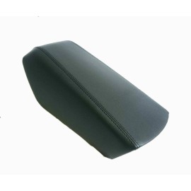 Kar Designers Real Leather Black Center Console Lid Armrest Cover Fits 15-19 Nissan Maxima