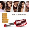 hkn,cvag Hairstreaq Detangling Brush, Wet Dry Detangler Hair Brushes, Vented