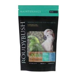 Roudybush Daily Maintenance Food for Birds - Scientifically Formulated Bird Feed - Bird Food Pellets w/Corn, Wheat, Soy & More - Nutritious & Healthy Feed for Birds (Medium , 8oz)