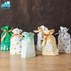 MORYTRADE 50 Count Valentine Sachets Divided Gift Bags Ribbon Yellow