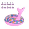 10pcs Inflatable Floating Drink Holders Beverage Cup Coasters for Swimming