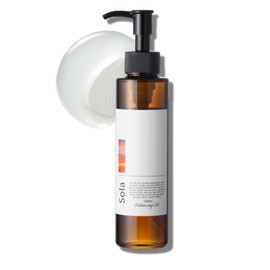 Sola Balancing Cleansing Oil, Matsueku, No Double Cleansing Required, Beauty Ingredients Formulated, Waterproof, Alcohol Free, 5.1 fl oz (150 ml), Hypoallergenic, No Pinching, For Women, Men, Made in