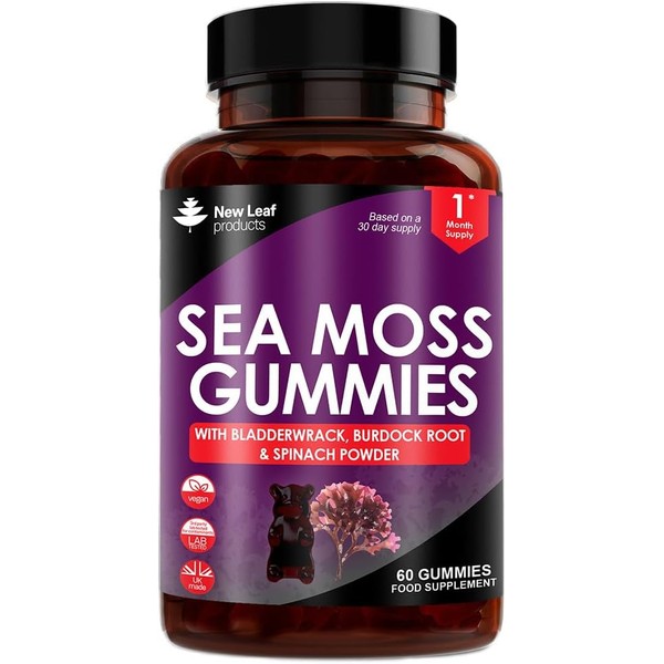 Sea Moss Gummies – 3000mg High Strength with Irish Sea