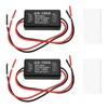 MTRPS 2 PCS Flash Strobe Controller, 12V-24V GS-100A LED Flasher