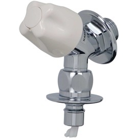 Kakudai 721-517-13 Washing Machine Faucet with Stopper, Feed Seat