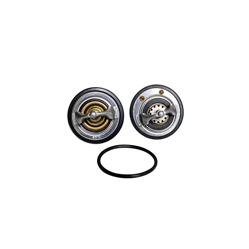 Front & Rear Thermostat Kit For 2001-21 6.6l Duramax LB7