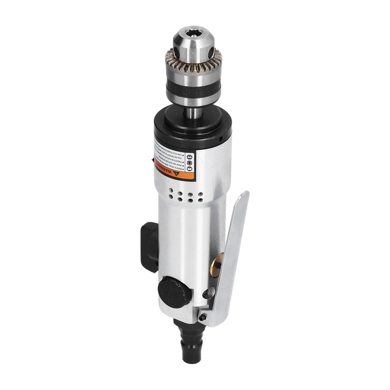 3/8in Chuck Pneumatic Drill StraightType Multifunctional RustProof Durable Industrial Air