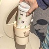 JQ Teddy bear design cup holder for scooters, bicycles, and vehicles / 곰돌이 디자인 컵거치대 홀더 스쿠터 자전거 차량
