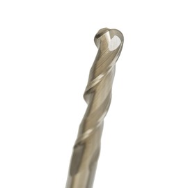 Rohit 4 Flute C-102 Ball Nose Solid Carbide End Mills 3/16" Cutter Diameter, 1/2" Cut Length 3/16" Shank Diameter and 2" OAL Uncoated