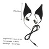 CIYODO Elves Ear Headset Wired Earphones with Microphone for Phone