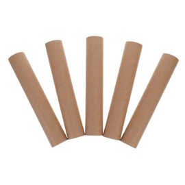 Operitacx 5 Stück Kraftpapier Rohre für Poster Robuste Versandrollen für Dokumente Blaupausen Leichte Aufbewahrungslösungen für Büro Schule Innenmaß