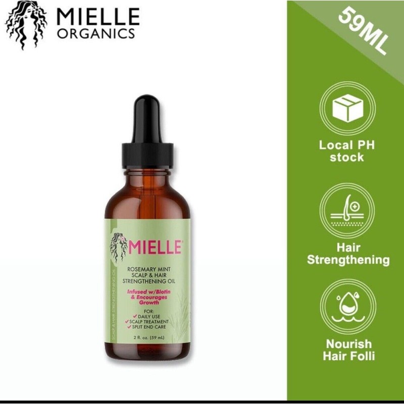 Mielle Organics Hair Essential Oil for Growth Loss Treatments Aid