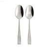 Oneida T711002A Moda Fine Flatware Serving Spoons, Set of 2